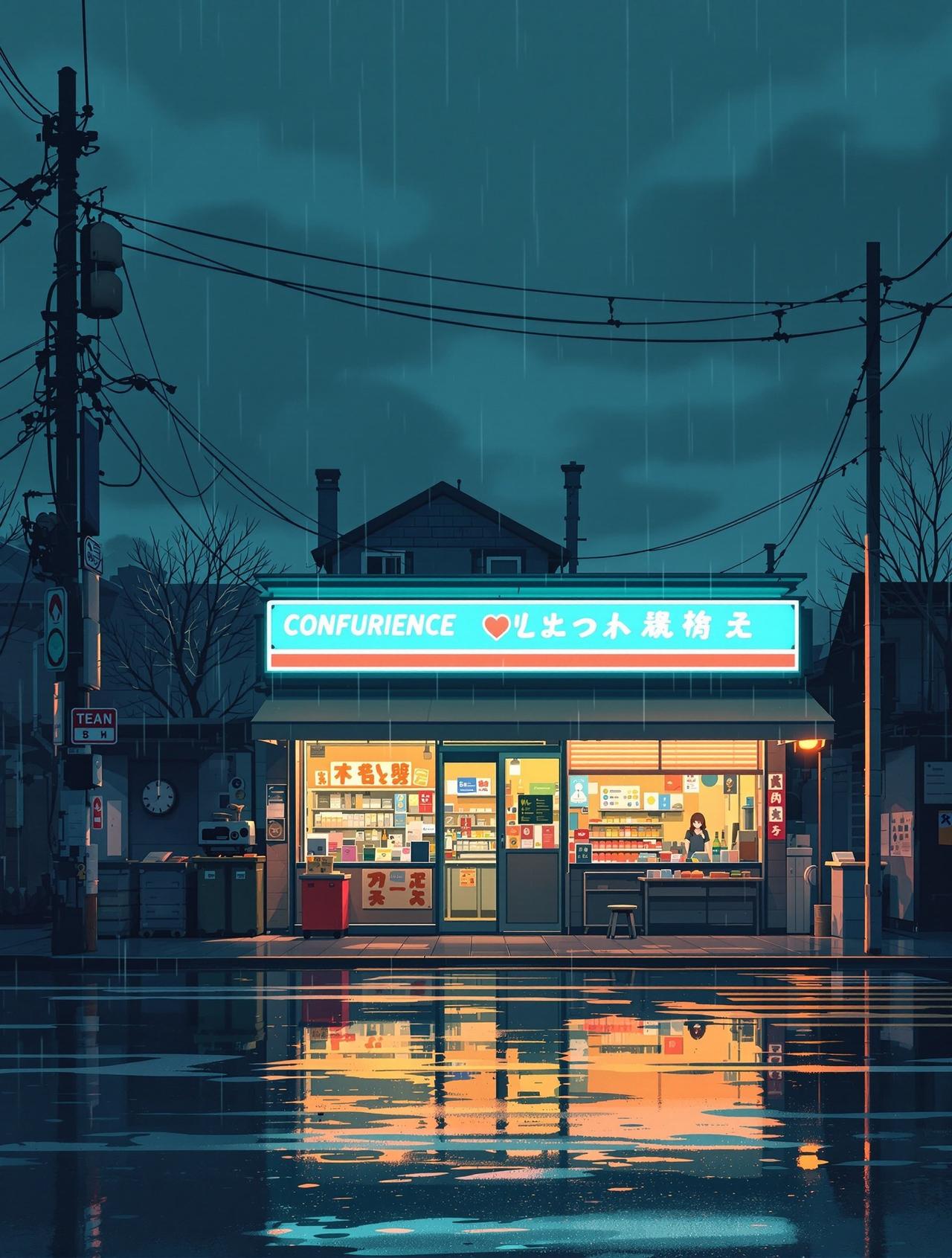 短剧大全短剧网 雨天和便利店